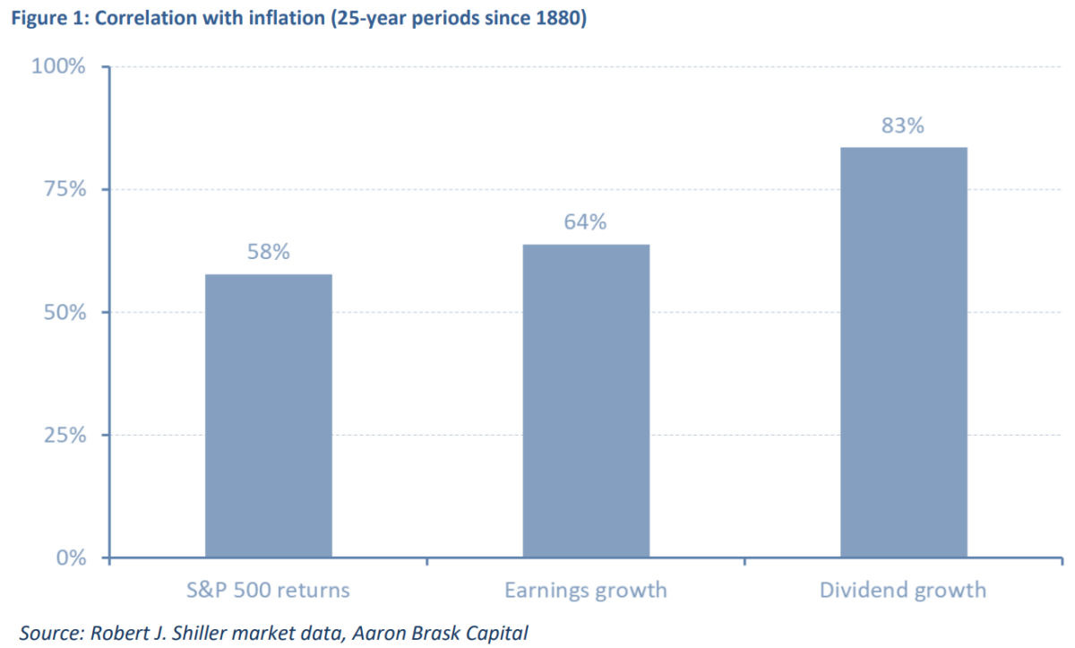 Dividends, Stock Prices, and Inflation.